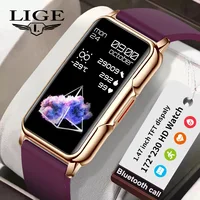 LIGE montre intelligente femmes hommes 1.47 pouces plein écran tactile sport Fitness Tracker étanche dames Smartwatch 2025 pour Android IOS 1