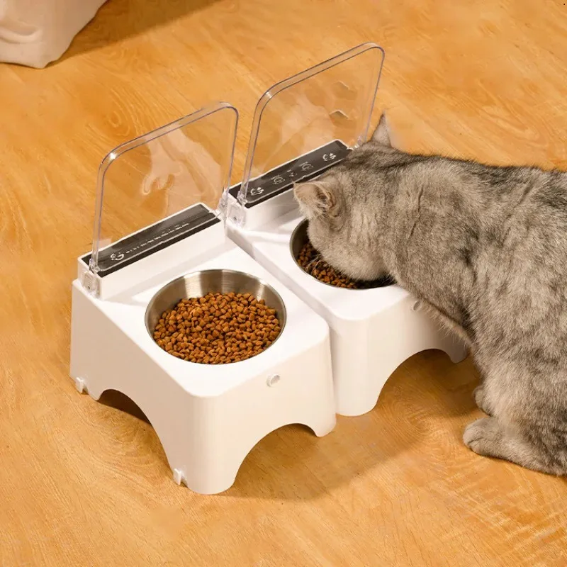 

Automatic Pet Feeder Dog Cat Bowl Feeding Supplies Cats Food Dry and Wet Dispenser Bowls Accessories comedero gato