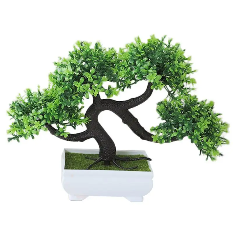 

Artificial Bonsai Tree Fake Plant Decoration Potted Artificial House Plants For Desktop Decoration Display