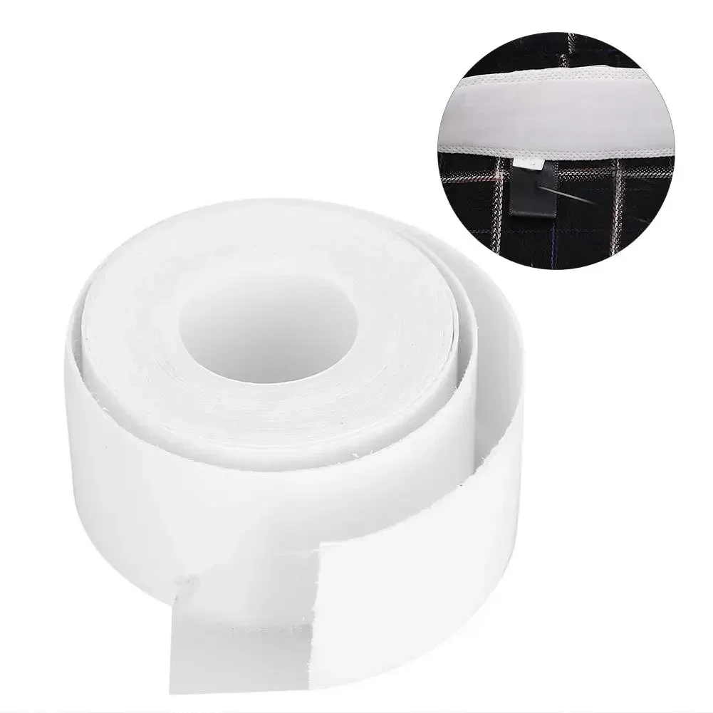Shirt Collar Protector 8/16M Hat Shirt Collar Anti-dirty Grime Protector Fixing Sticker Self-adhesive Disposable Tape Rolled Sweat-absorbent Tape