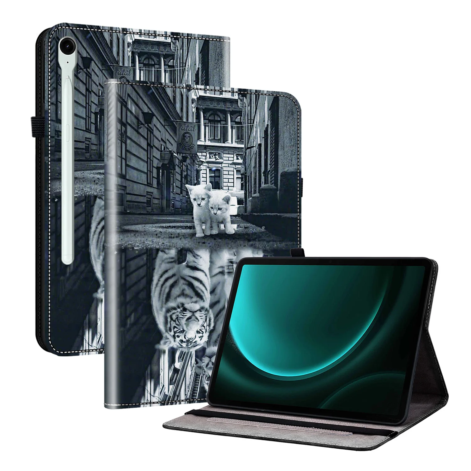 Premium Leather Tablet Cover