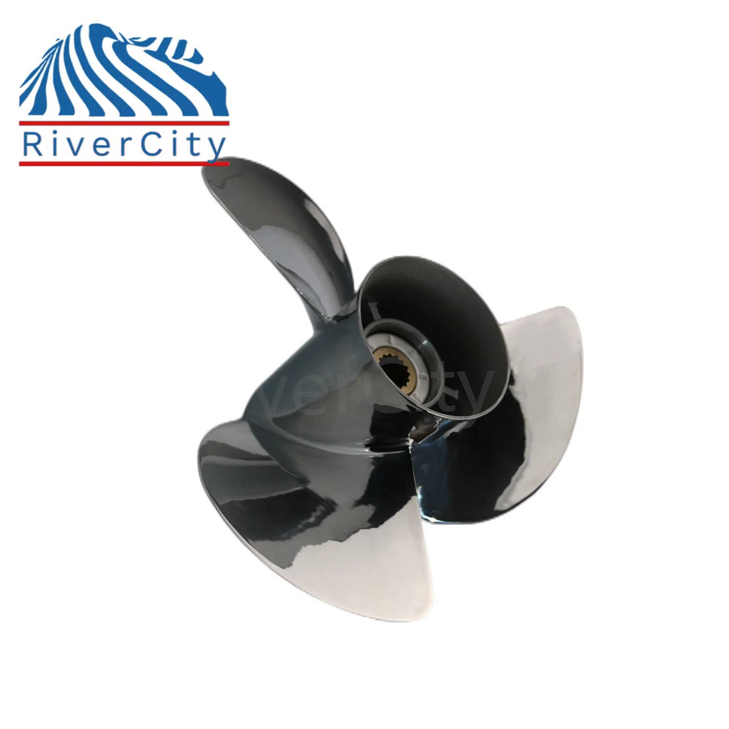 Marine Propeller Boat Propeller For Yamaha 50hp-85hp Outboard Stainless Steel 3 Blade