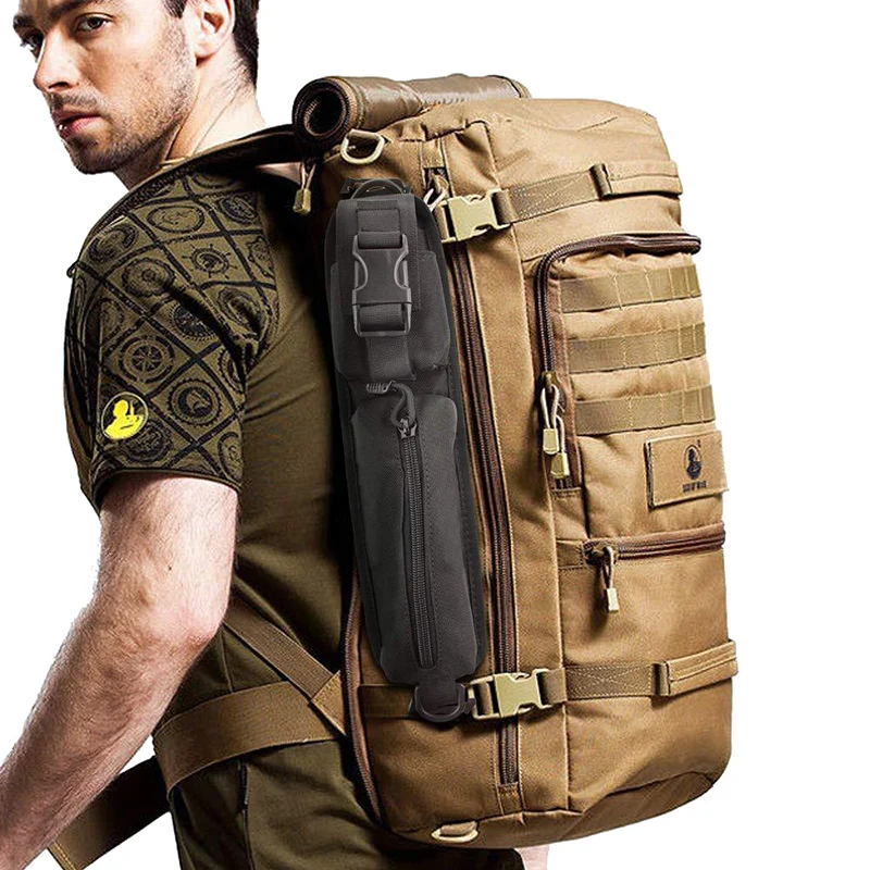 Borsa a tracolla per zaino da trekking, accessorio con tasche Molle EDC per attrezzi, piccola custodia compatta per sport all'aperto e caccia - immagine 3
