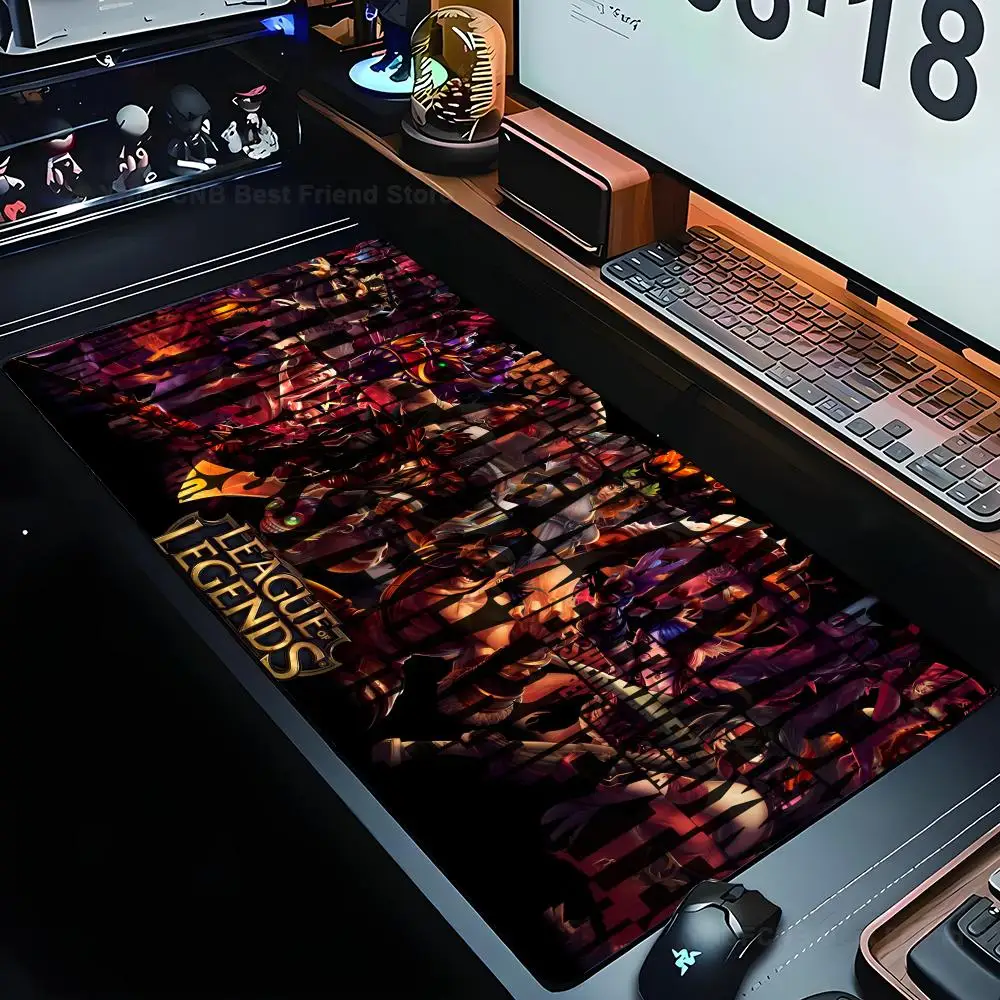 

Game L-League of L-Legends Mousepad Large Computer Gaming Accessories MousePads Desk Mats Anti-slip Laptop Soft Mice Pad