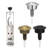 Suit for 38-42mm Toilet Tank Round Stem Button ABS Single Flush Water Saving Toilet Button For Home Bathroom Hotel Public Places 2