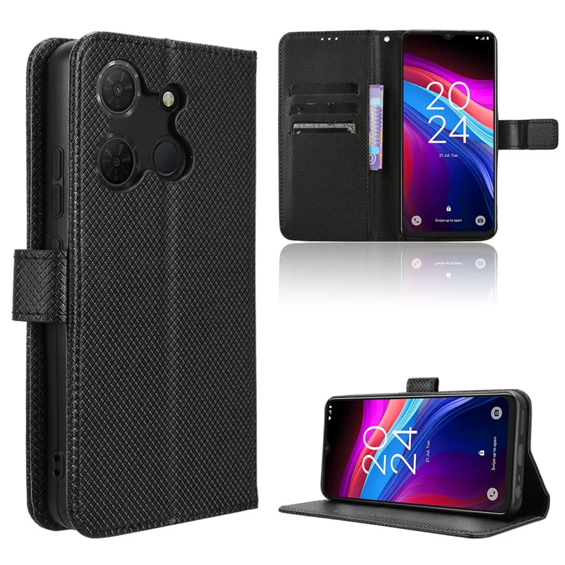 Flip Case For TCL 503 Wallet Magnetic Luxury Flip Leather lanyard Case Cover For TCL 503 TCL503 Phone Bag