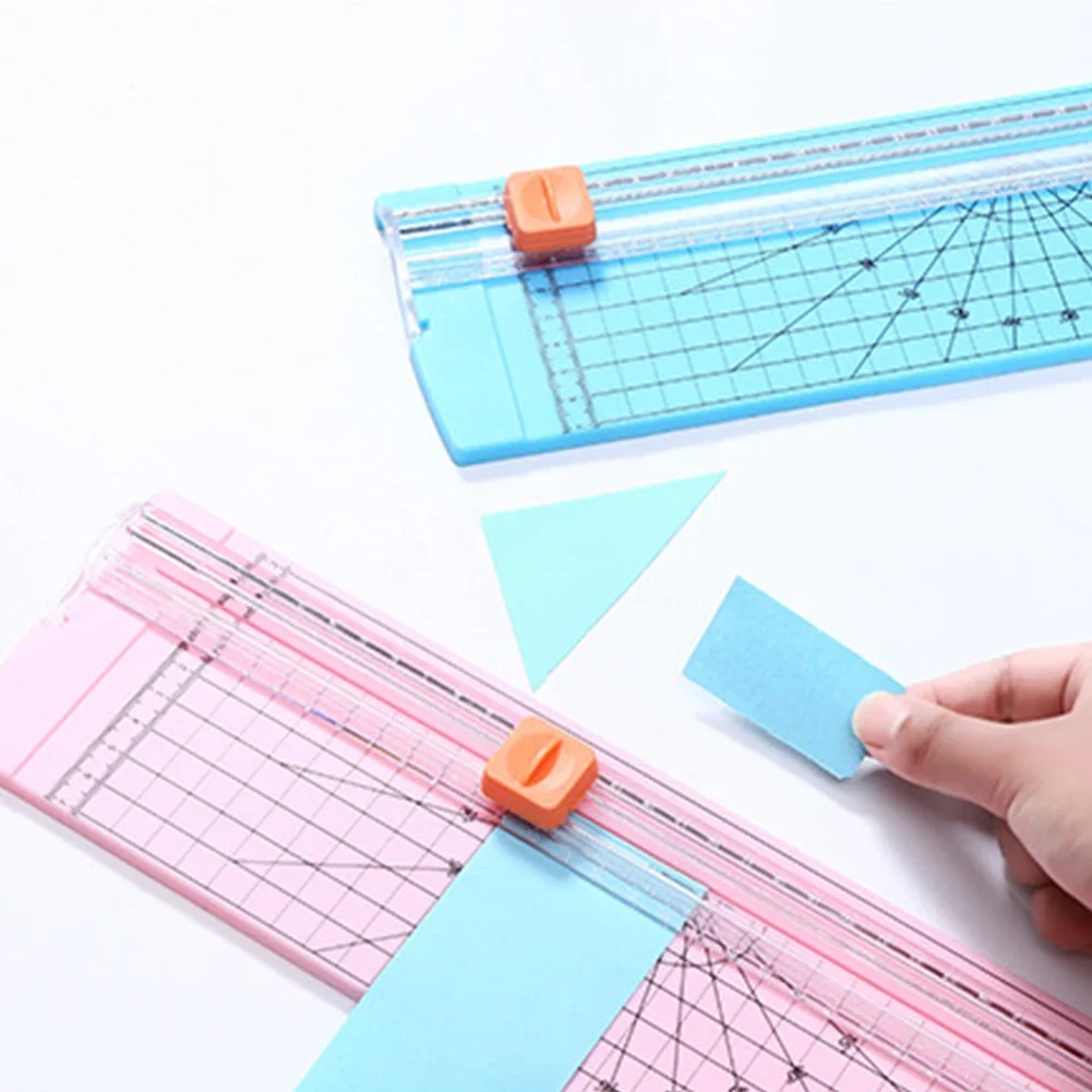 Paper Cutter, Paper Guillotine, Small Guillotine, Cute Paper Cutting Board, Paper  Trimmer, Paper Cutter With Ruler, Blades Available, 1pc 