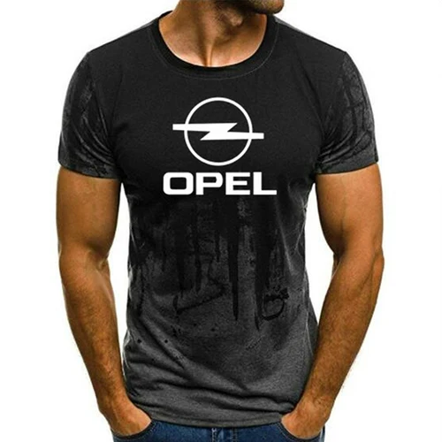 OPEL 레이싱 카 티셔츠, 3D 프린트 스트리트웨어, 스포츠 패션, 스플래시 잉크, 오버사이즈 티셔츠, 어린이 티, 탑 의류, 남녀공용, 최신 4