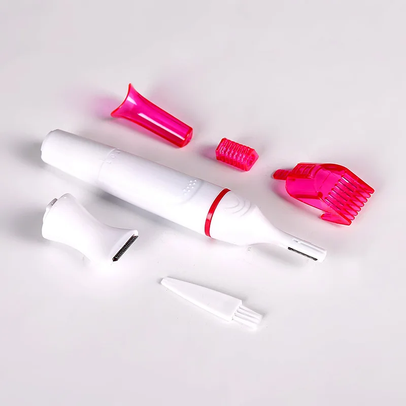 5 In 1 Set Women Epilator Female Eyebrow Trimmer Shaver Hair Removal Machine Face Depilador Bikini Depilatory Tool