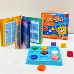 Enhanced Spatial Reasoning Strategy Puzzle Set for Kids & Adults - Educational Problem Solving Toy in Nine Colors (JiuSE SiWeiQi)