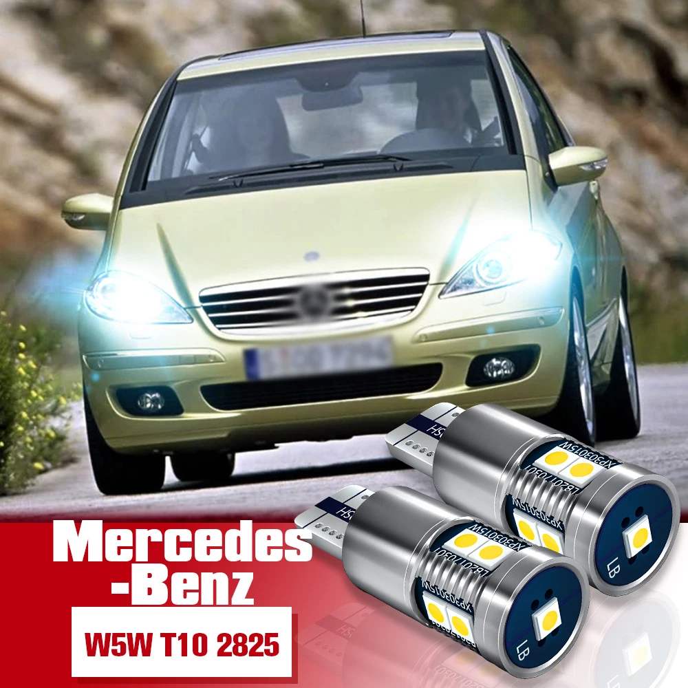 

Parking Light Bulb 2pcs LED Lamp W5W T10 For Mercedes Benz W168 W169 W246 W242 W245 W202 W203 W204 C204 CL203 S202 S203 S204 B C