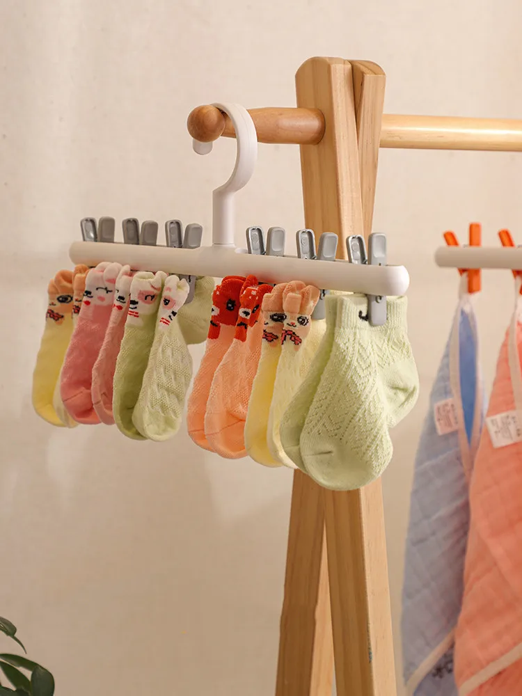 Perchas de ropa de bebé perchero de plástico para niños colgadores de bebé  para armario organizador de ropa infantil 100 piezas mezcla de colores –  Yaxa Store