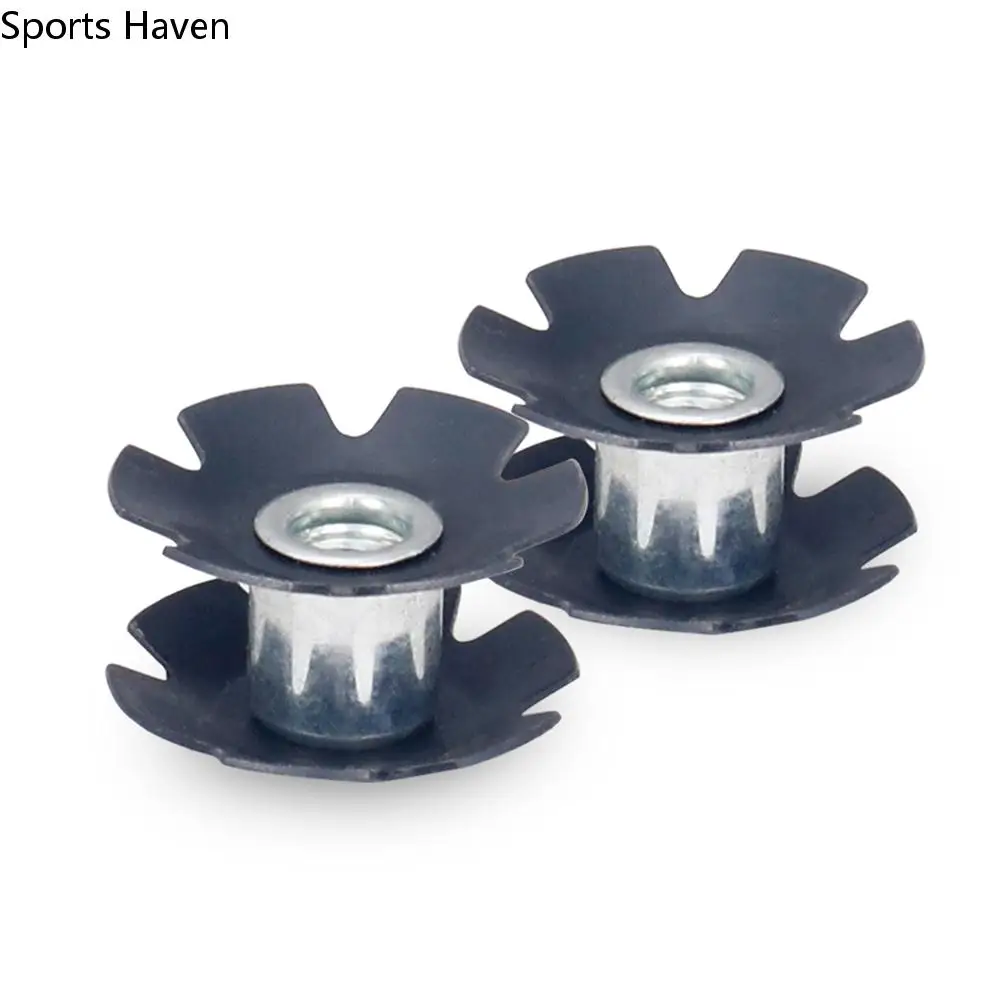 

2 PCS Black Durable Mountain Bike Front Fork Mount Nuts Bike Steer tubes Headset Star Nuts Cycling Parts