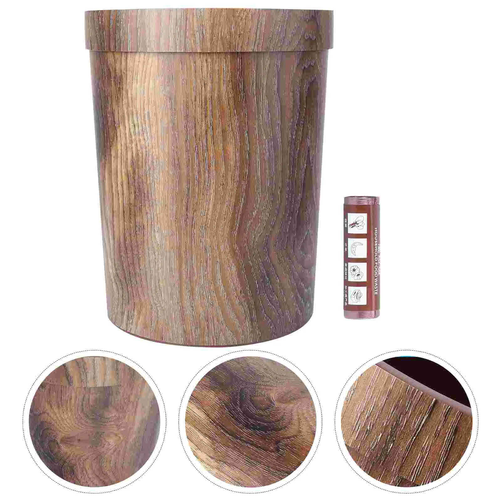 

Home Bedroom Living Room Kitchen Trash Can Garbage Bin Wastebasket Container