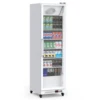 Commercial Refrigerator, 12.4 Cu.Ft. Fridge with Glass Door, Commercial Bar Cooler with Adjustable Shelves,Display Fridge 1