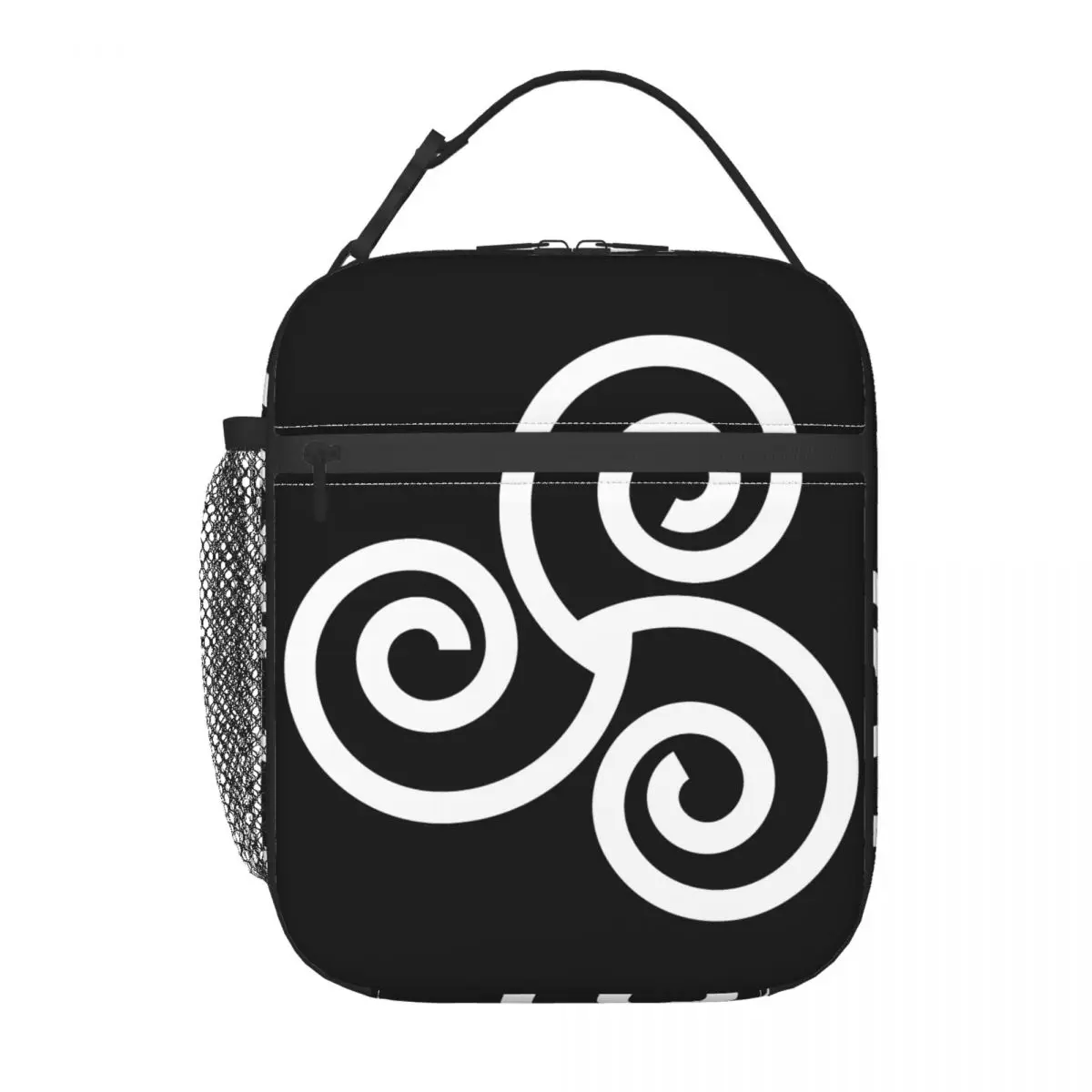 

Celtic Triskelion Celts Symbols Insulated Lunch Bag Tote Food Handbag