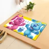 Blue Clues Entrance Door Mat Washable Non-Slip Living Room Sofa Chairs Area Mat Kitchen Welcome Doormat 4