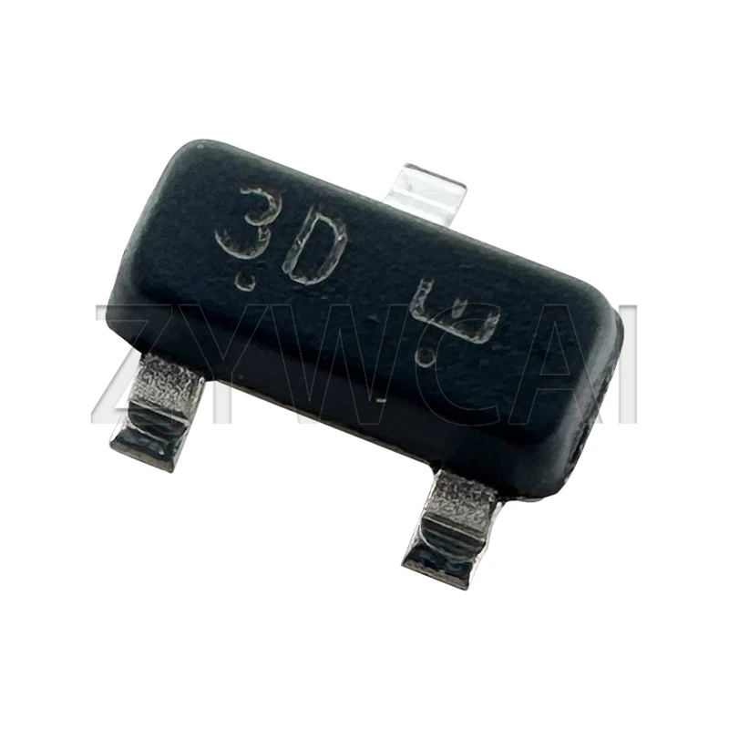 High-Performance NPN/PNP Transistors Pack (50 Pieces) - Compact SOT-23 Design