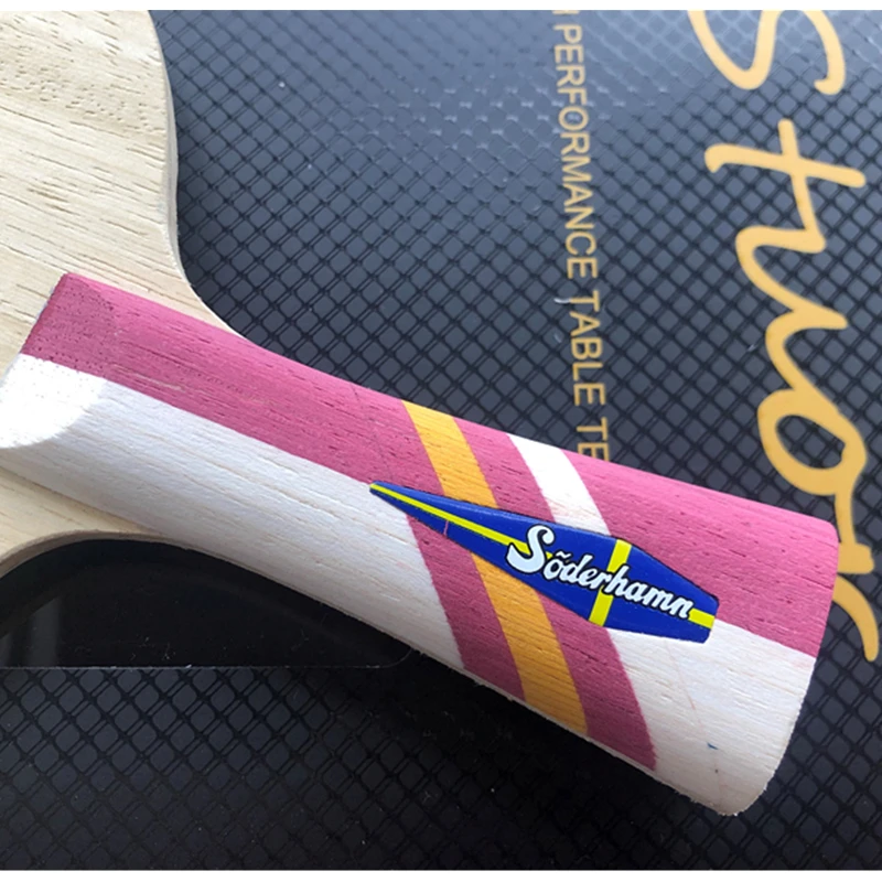 Stuor New Arrive YELLOW Carbon Inner Table Tennis Blade Table Tennis Racket Ping Pong Paddles Carbon Fiber Built-in CS FL Handle