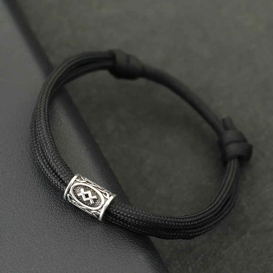 Handmade Adjustable Paracord Viking Bracelet for Men