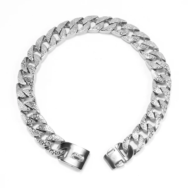 Silver Dog Collar