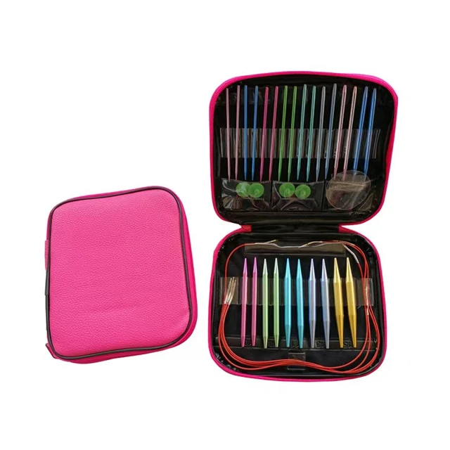 Aluminum Circular Knitting Needle Set 4