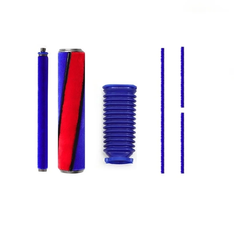 

Soft Roller Brush Plush Strips Kit For Dyson V6 V7 V8 V10 V11 Vacuum Cleaner Soft Roller Head Replacement Parts