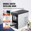 Ice Maker Countertop, 37lbs in 24 Hrs, Manual & Auto Refill Nugget Ice Maker Self Cleaning Pebble Ice Maker for Home Office 3