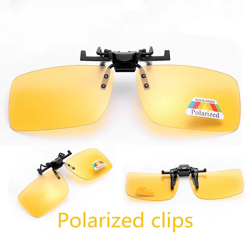 Gafas De Sol Polarizadas Con Clip Para Hombre Y Mujer Lentes De Visi n 