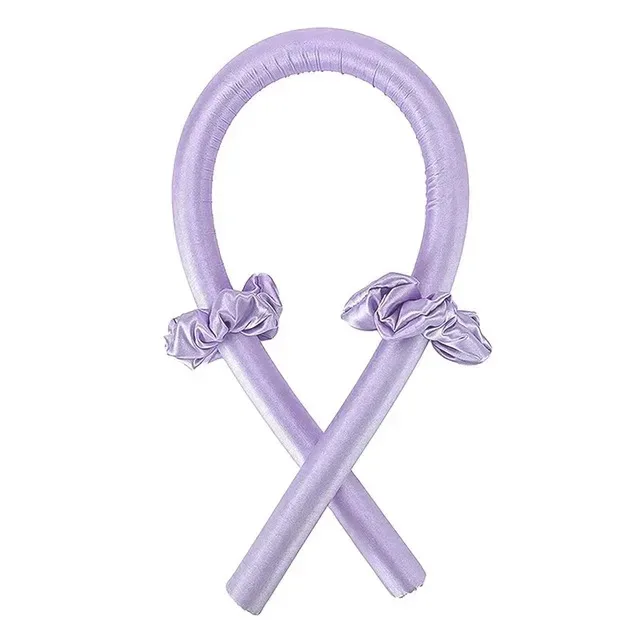 Heatless Curling Rod Headband for Soft & Shiny Hair – Spiral Style Hair Accessory