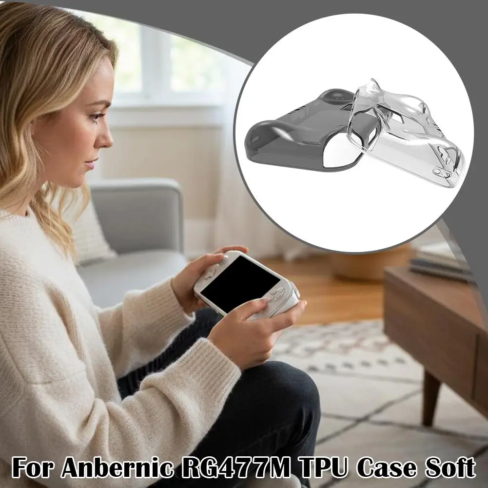 Dual-Function TPU Case with Ergonomic Grip and Shockproof Protection