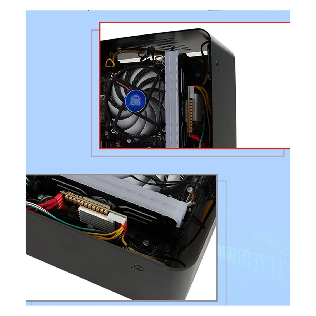 450W 24Pin 12V DC Input 450W Output Realan Mini ITX Pico PSU DC ATX PC Switch DC-DC ATX Power Supply for Computer-Sunrise