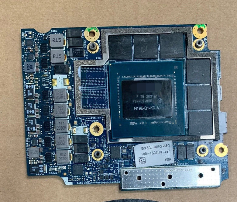 

Видеокарта HP ZBook Fury 15 17 G7 RTX 3000 6 ГБ RTX 4000 8 Гб RTX 5000 16 Гб