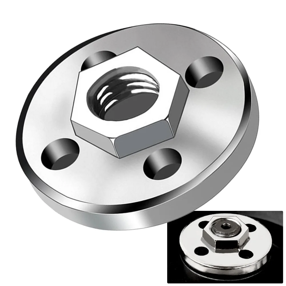 1PC 30mm Angle Grinder 10mm Thread Hex Flange Nut Pressure Plate Cover For 100 Type Angle Grinder/polisher