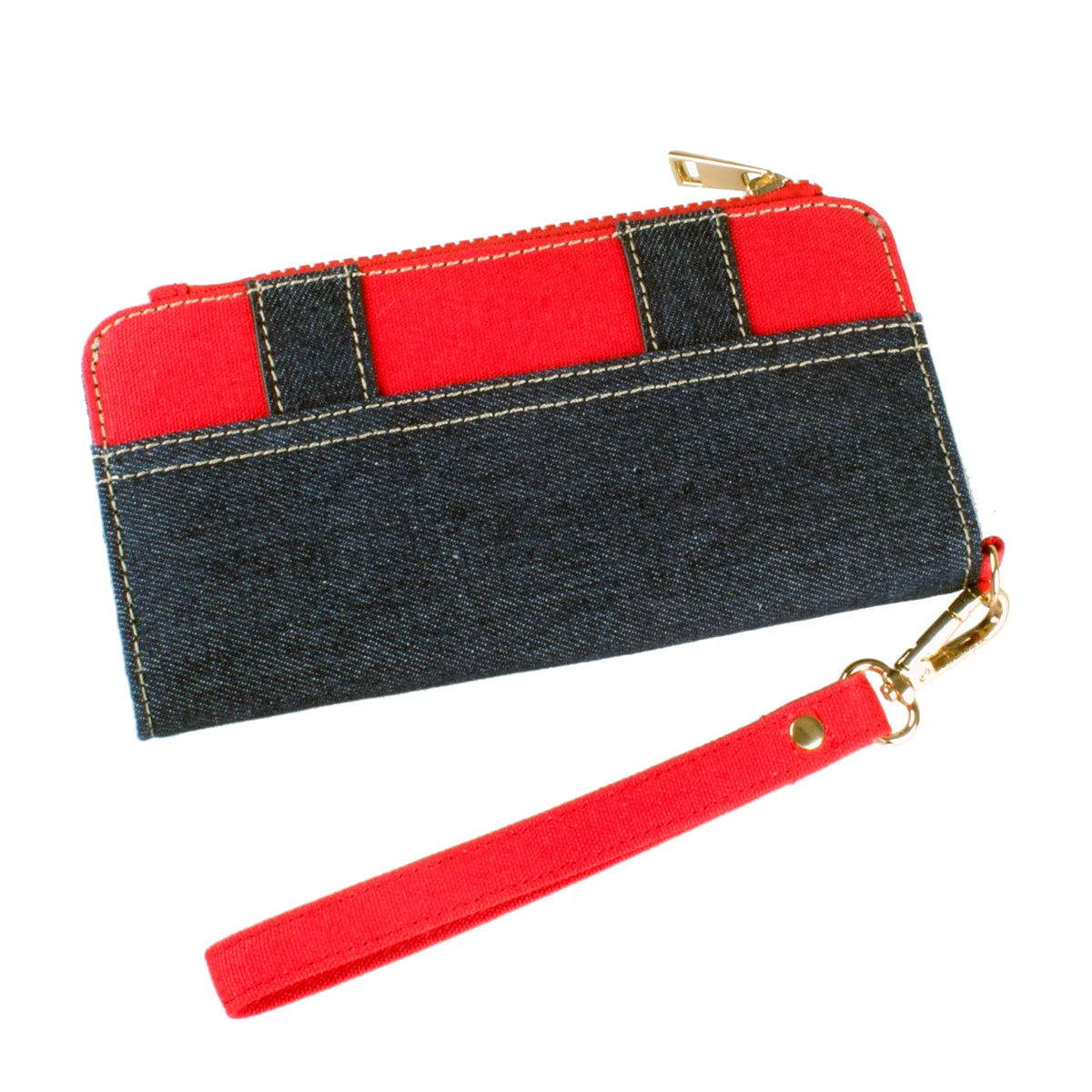 High quality denim style women's wallet, personalized large capacity women's card holder zero wallet