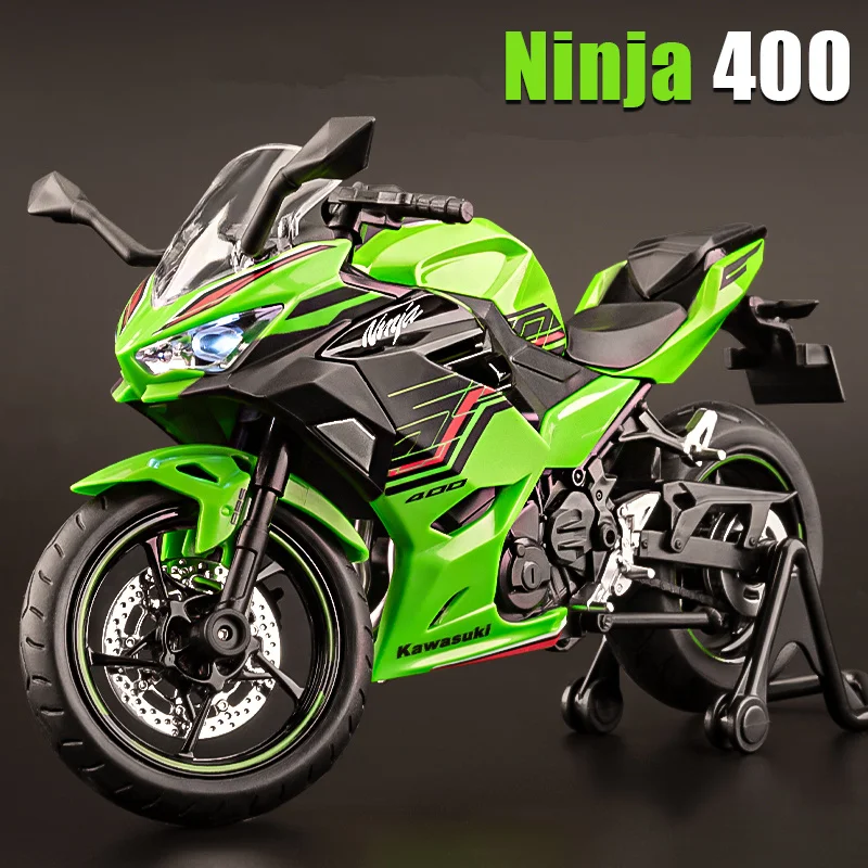 1/12 Kawasakis Ninja 400 Racing Cross-country Motorcycle