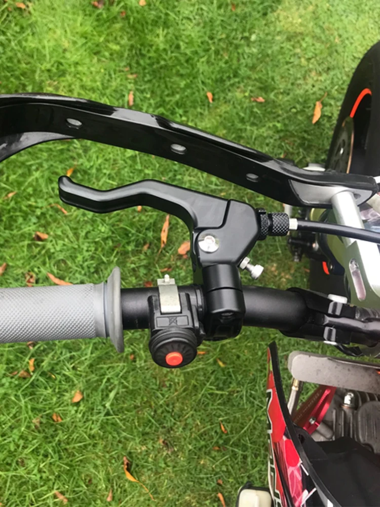 7/8" CNC Motorcycle Dirt Pit Bike Stunt Clutch Lever Cable Perch for Suzuki RM85 DR250R RMZ250 RMZ450 DRZ400SM RM250 RM125