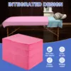 100Pcs Disposable Bed Sheets 80x180cm Non Woven Spa Massage Table Cover Comfortable Breathable Salon Bedsheet for Travel Hotel 2