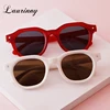 2022 Sunglasses Women Vintage Round Frame Ins Wind Net Red Street Shooting All-Match Sun Glasse Women UV400 Protection Eyewear 1