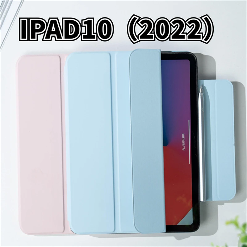 Coque intelligente magnétique pour iPad 2022 Air5 Air4, 10e génération,  10.9 pouces, pour iPad Pro 11, 2e, 3e, 2021, Mini 6 tablettes