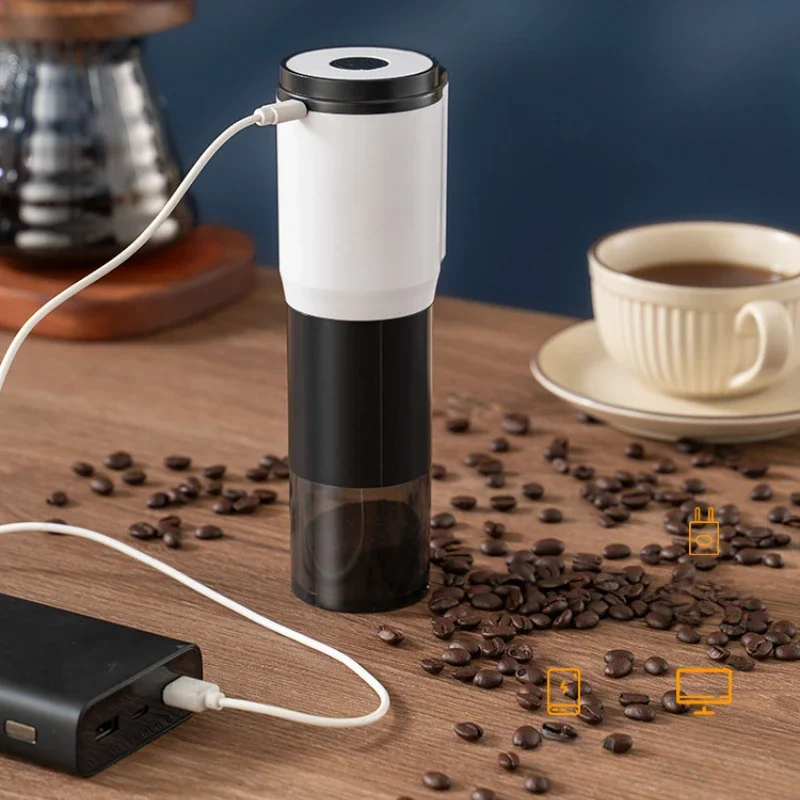 قطعة مطحنة القهوة الكهربائية قابل للتعديل TYPE-C USB - الصورة 4