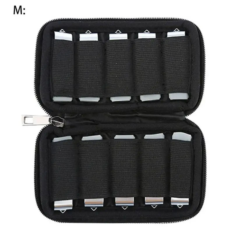 Portable Disk USB Drives for Case Shockproof Travel Protective Storage Bag 6/10 Slots