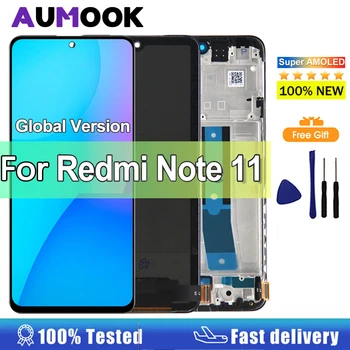 Schermo Note 11 da 6,43'' per display LCD Redmi Note 11 2201117 TG 2201117 Digitalizzatore touch screen TY per Redmi Note 11S LCD 2201117 SG