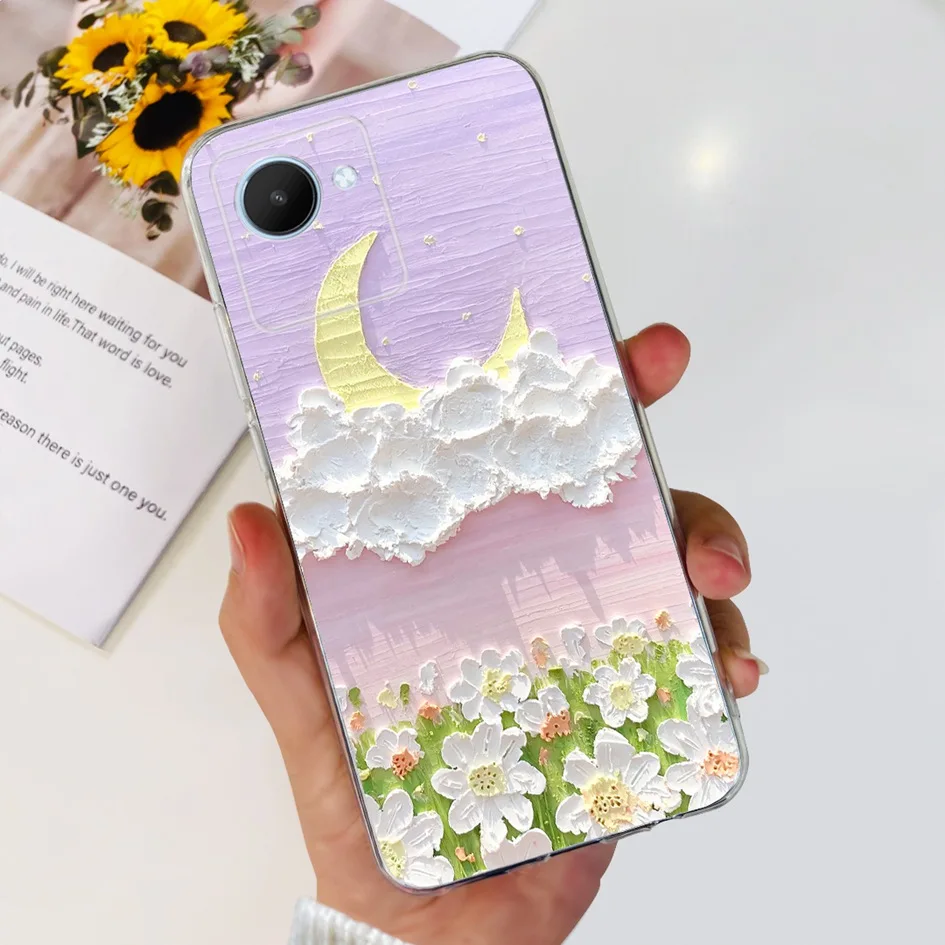 Fashionable Marble Cartoon Soft Phone Case - Bumper Cover