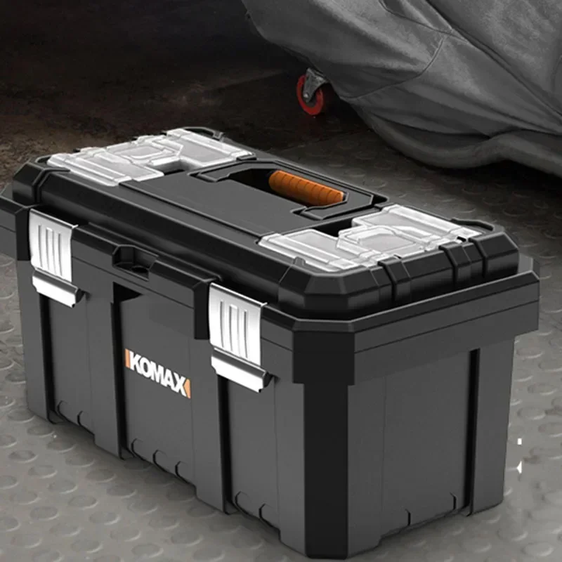 Portable Waterproof Tool Boxs Shockproof Large-capacity Multifunctional With Buckle Hard Empty Toolbox Plastic Tool Carry Case 5