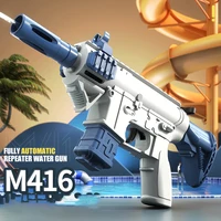 M416 Children Water Gun Continuous Shooting Gun Toy For Adults Outdoor Beach Water Swimming Splashing Game Kids Toys Boys Gift 1