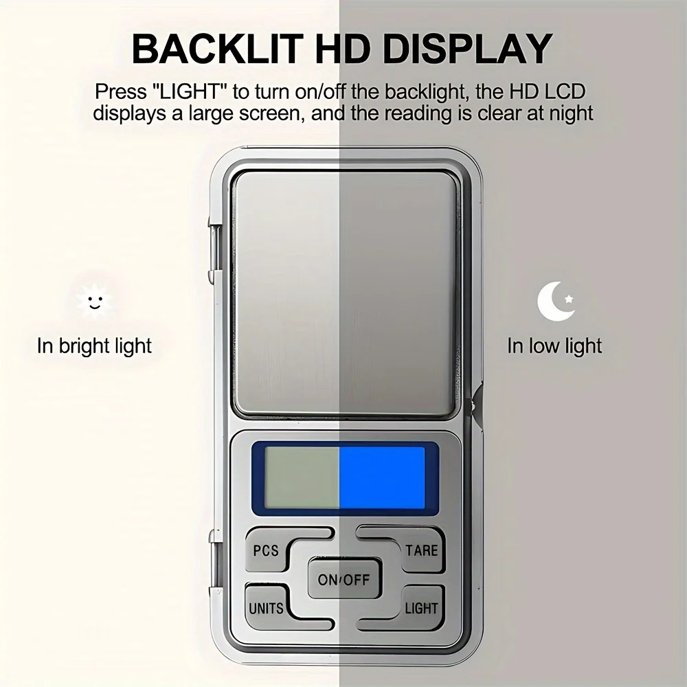 Bilancia che pesa piccoli oggetti su piattaforma robusta