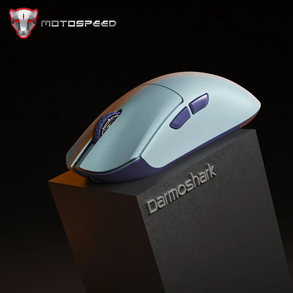Игровая мышь Motospeed Darmoshark M3 Pro 4K в скандинавском стиле N52840 датчик PAM3395 Беспроводная Bluetooth компьютерная офисная Мышь 26K клавиатура с переключателем