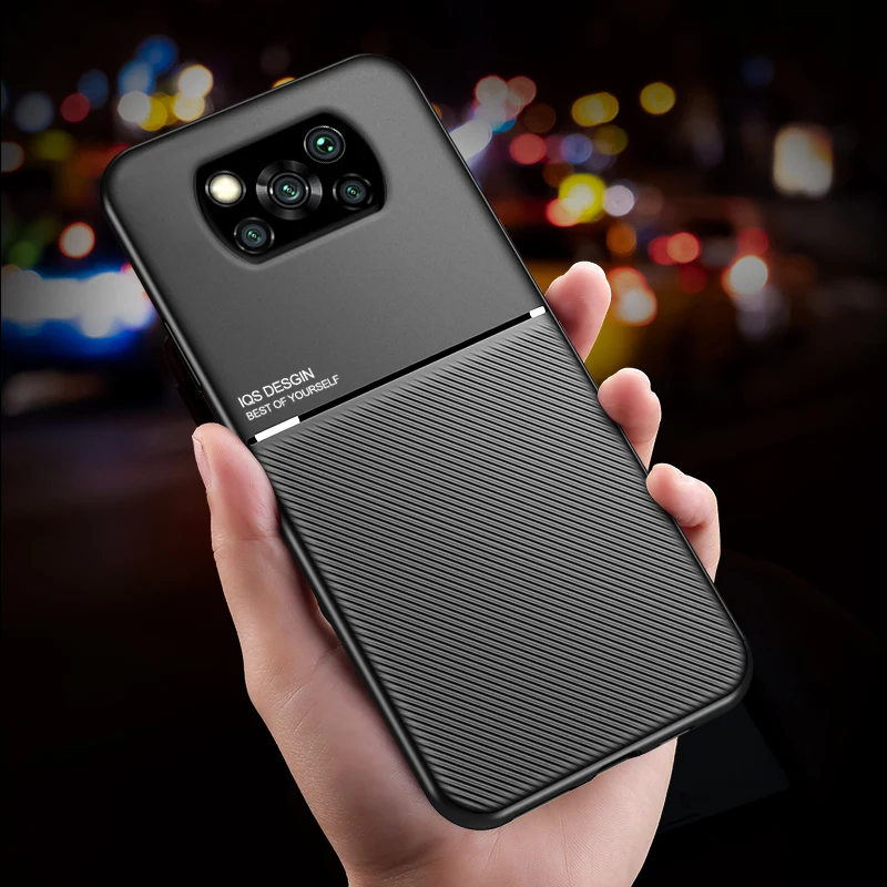 Étui magnétique léger et mince pour Mi POCO X5 X4 X3 Pro NFC M4 M3 Pro M5S X3GT X4GT F4GT M2 F2 X2 accessoires de téléphone_voghion.com