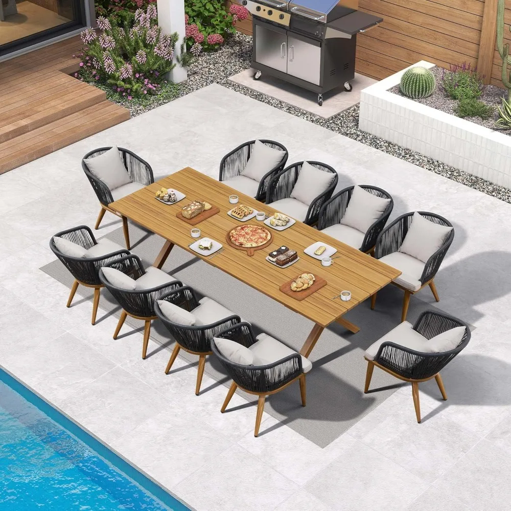 11-Piece Patio Dining Set 2